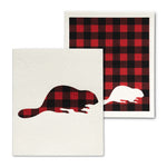 Load image into Gallery viewer, Assorted CANADIAN ICONS &amp; OUTDOOR &quot;Amazing Swedish Dishcloth&quot; -singles
